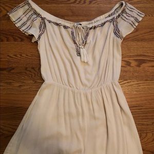 Off the shoulder romper Nordstrom